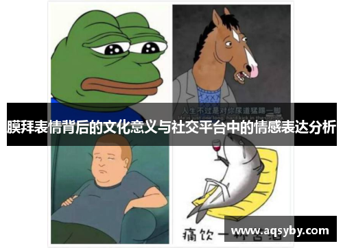 膜拜表情背后的文化意义与社交平台中的情感表达分析