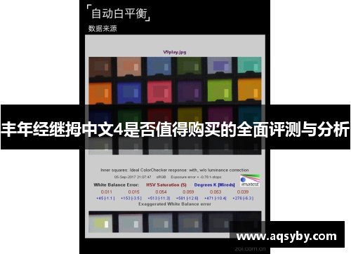 丰年经继拇中文4是否值得购买的全面评测与分析